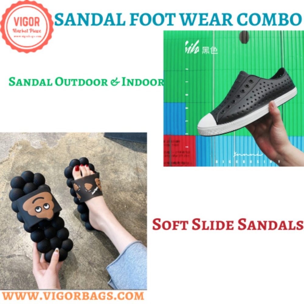 Sandals Anti-slip in indoor areas & Lightweight Breathable Sandal Outdoor & Indo